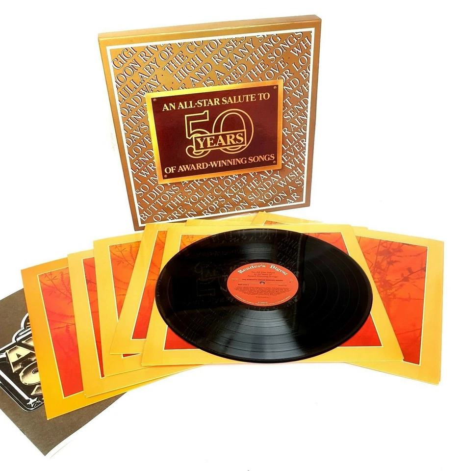 An All-Star Salute to 50 Years of Award-Winning Songs 7 LP Box Reader's Digest - Image 2 of 3