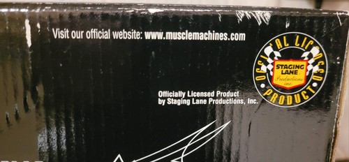 69 Chevy Camaro Orange with White Stripes~In box~1:18 sc. Mus. Mach..#71165 - Picture 7 of 14