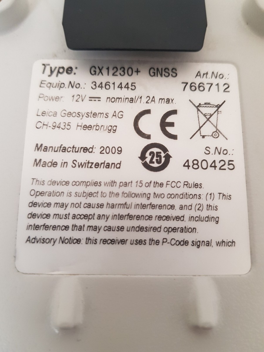 Leica GNSS 1200+ , GX1230+ GNSS , Art no : 766712 set | eBay Leica GNSS 1200+ , GX1230+ GNSS , Art no : 766712 set | eBay