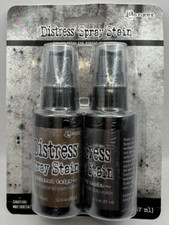 Ranger Tim Holtz Distress Oxide Sprays GATHERED TWIGS, HICKORY SMOKE