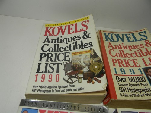 Kovels' Antiques & Collectibles Price List Lot of 4 1990 1991 1993 1996 Loc. 10C - Picture 2 of 7