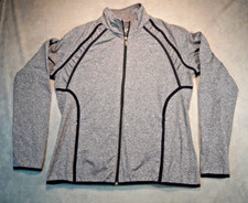 Ariat Tek cold series full zip jacket womens size XL gray pockets soft shell
