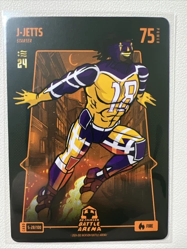 Bo Jackson Battle Arena - J-Jetts Fire - Justin Jefferson - 2024 NSCC Exclusive