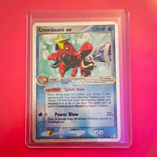 The Pokémon Company Crawdaunt ex 99/110 Holo EX Holon Phantoms 2006 MP/HP on eBay