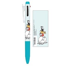 Pentel Vicuna Feel 2-Color Ballpoint Pen, 0.7mm, Made in Japan 208092 Moomin/He