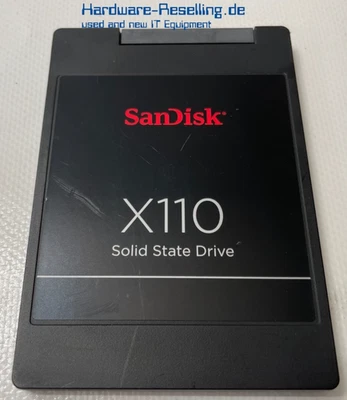 SanDisk X110 SSD 128GB SATA III 6G 2,5" SSD SD6SB1M-128G-1022I - Bild 1 von 2