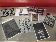 METAL DIE CUTS Paper Card Art Crafting LETTERS/NUMBERS Lot of 9 GUC H