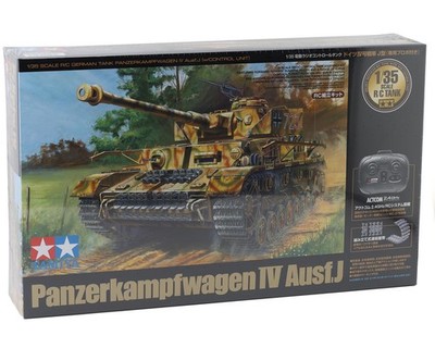 Tamiya 1/35 RC German Panzerkampfwagen IV Ausf.J Tank Model Kit