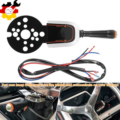 PT1000-1P Single Bezel Control Switch for Seastar Hydraulic Cable Tilt Steering