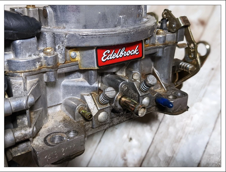 ✅ Edelbrock Performer 600 CFM 汽化器 1406-3175 原始设备制造商 — 第 3/4 张图片