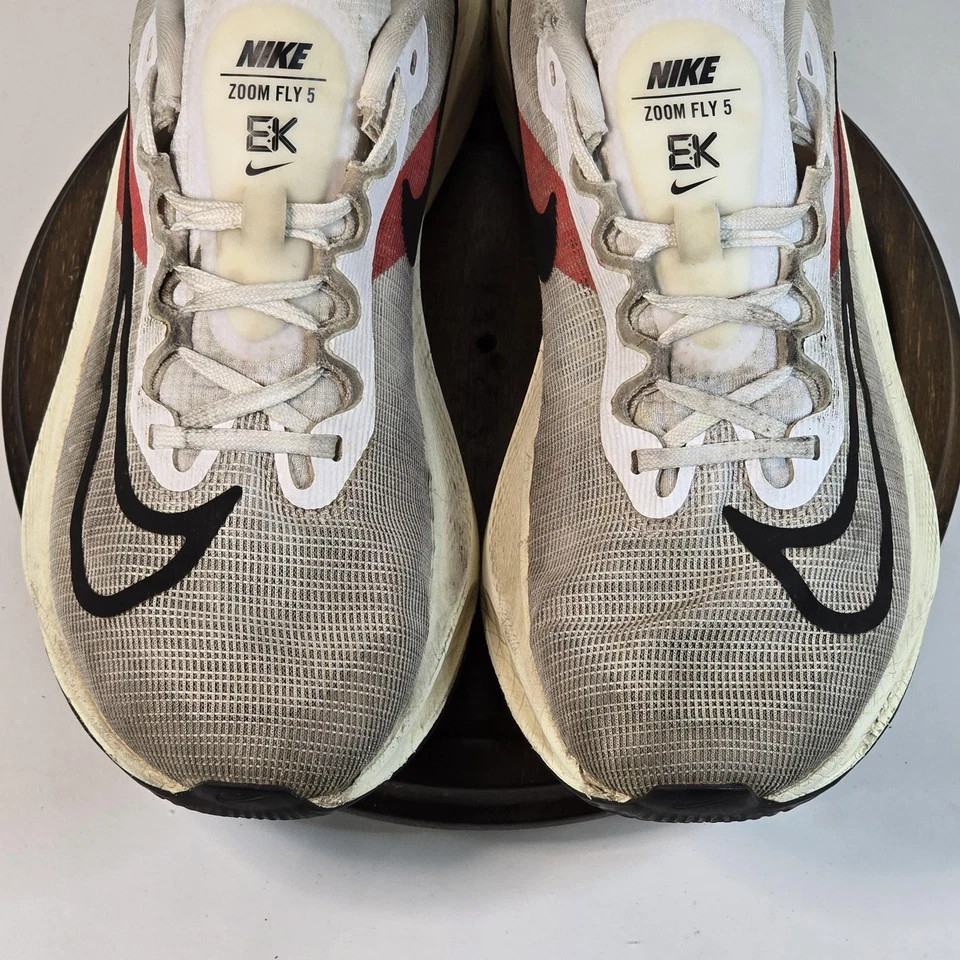 Nike Zoom Fly 5 EK Running Shoes Mens US 9 Marathon Just Do It Limited FD6562-10 - Image 3 of 4