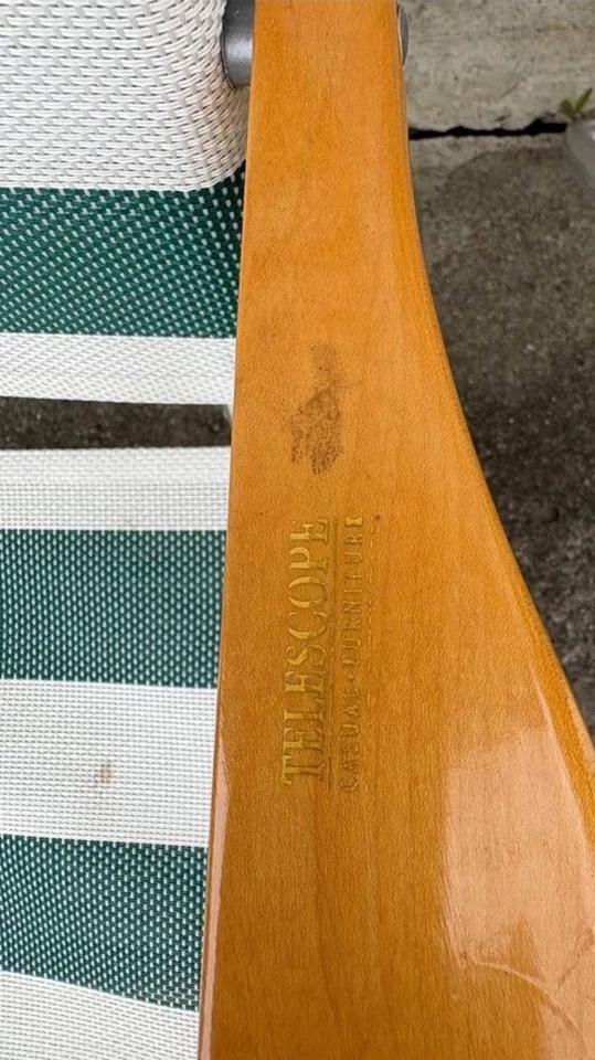 MCM ТЕЛЕСКОП TELAWEAVE ВЫСОКАЯ СПИНКА СКЛАДНОЙ СТУЛ - Изображение 3 из 3