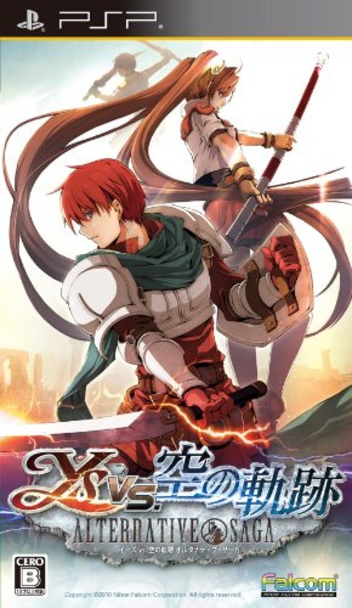 その他 psp PSP YS Vs. Sora No Kiseki Alternative Saga Normal Edition