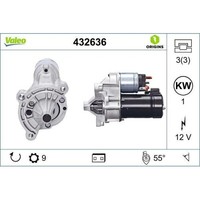 1X Starter Valeo 432636 Passend FüR CitroËN Fiat Lancia Peugeot