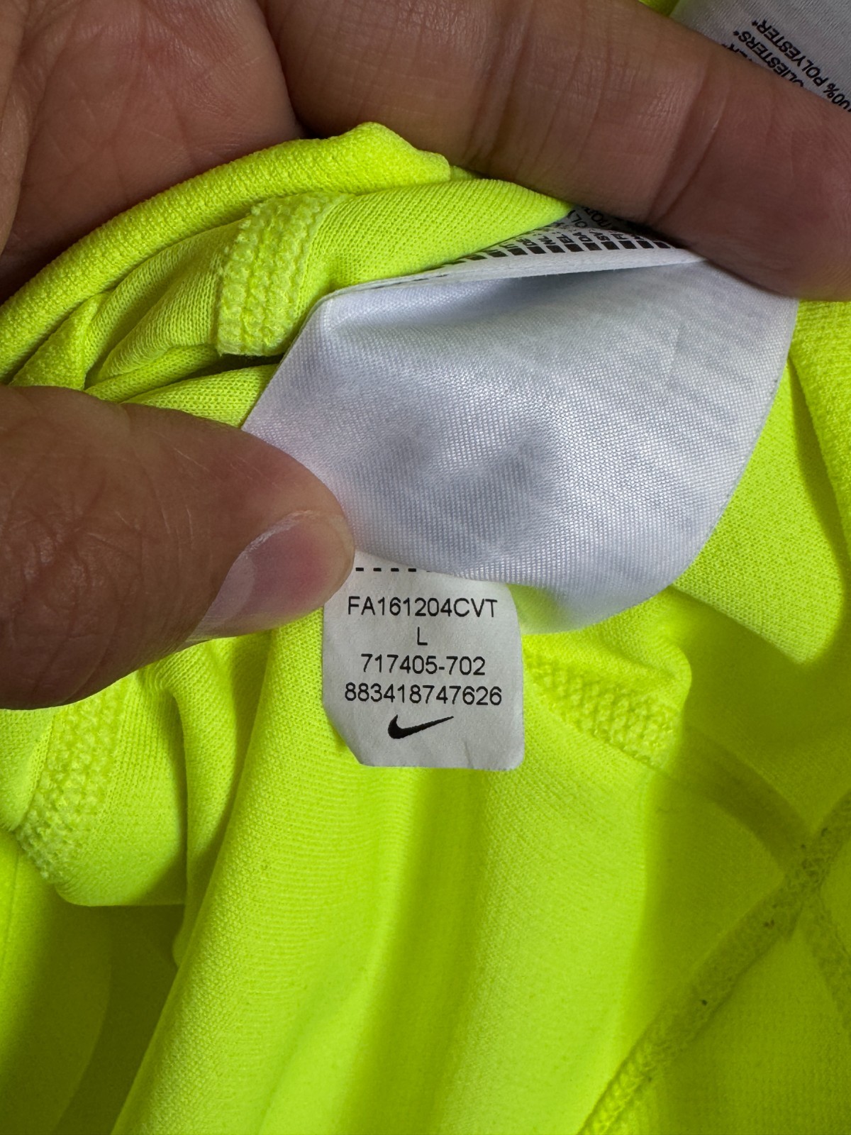Nike Miler Dri-FIT Short Sleeve Running Top - Volt/Neon Yellow image 6