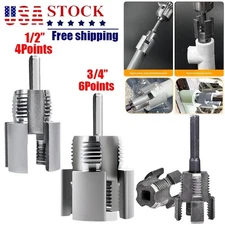 2/4/6 Integrated Internal & External Pipe ThreadingTool, PVC Pipe -Threader Kit