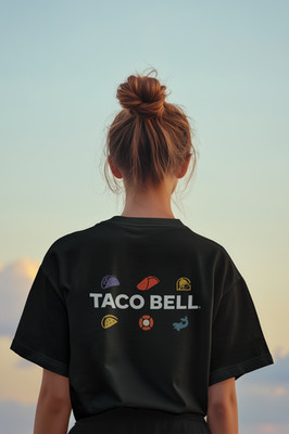 Show your love for late-night cravings with this Taco Bell Logo Graphic Tee! Fea