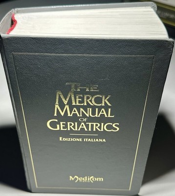THE MERCK MANUAL OF CERIATRICS-ITALIENISCHE AUSGABE-MEDICOM ITALIEN-2001