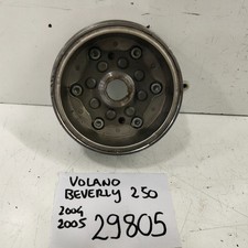 VOLANO PIAGGIO BEVERLY 250 2004 2005 VEDI📷CON RUOTA LIBERA SENZA INGRANAGGIO