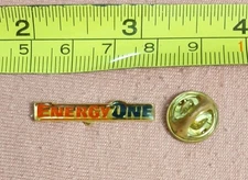 Vintage Energy One Company Logo Lapel Pin