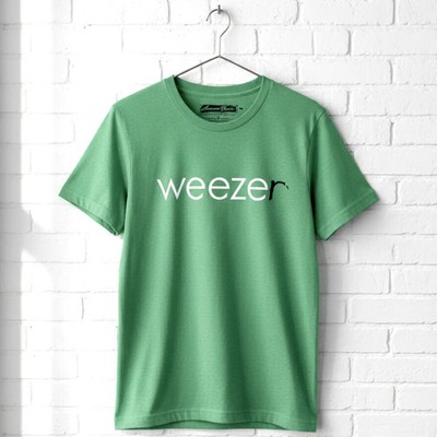 Weezer Band Green Album Men's T Shirt Official Merch Van Weezer Concert Tour Tee