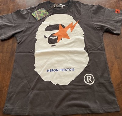 Bape x Heron Preston Relaxed T-Shirt Medium Limited Edition Collaboration