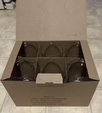 6 NEW Never Used LEFFE Belgian Beer Glass Goblet Chalice $30.00 For All 6