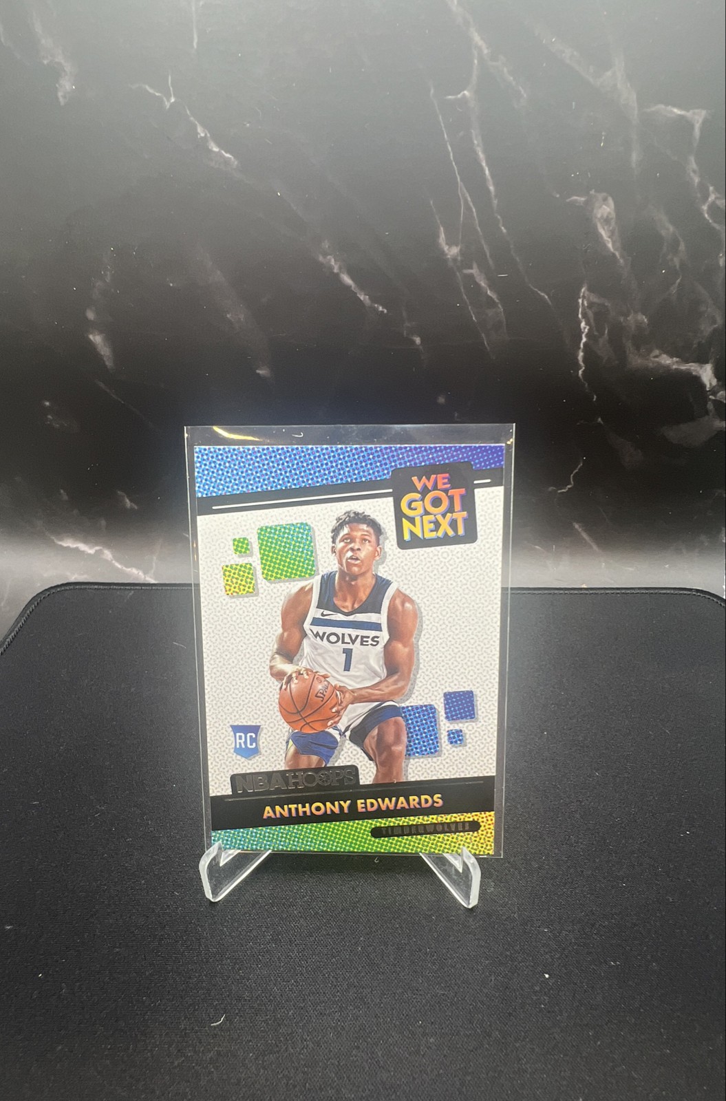 2020-21 Panini NBA Hoops - We Got Next Anthony Edwards #1 (RC)