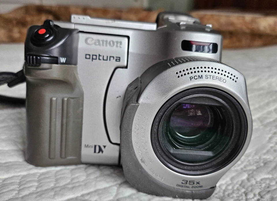 Canon Optura Mini DV Video Recorder - Tested - Works! - Image 3 of 4