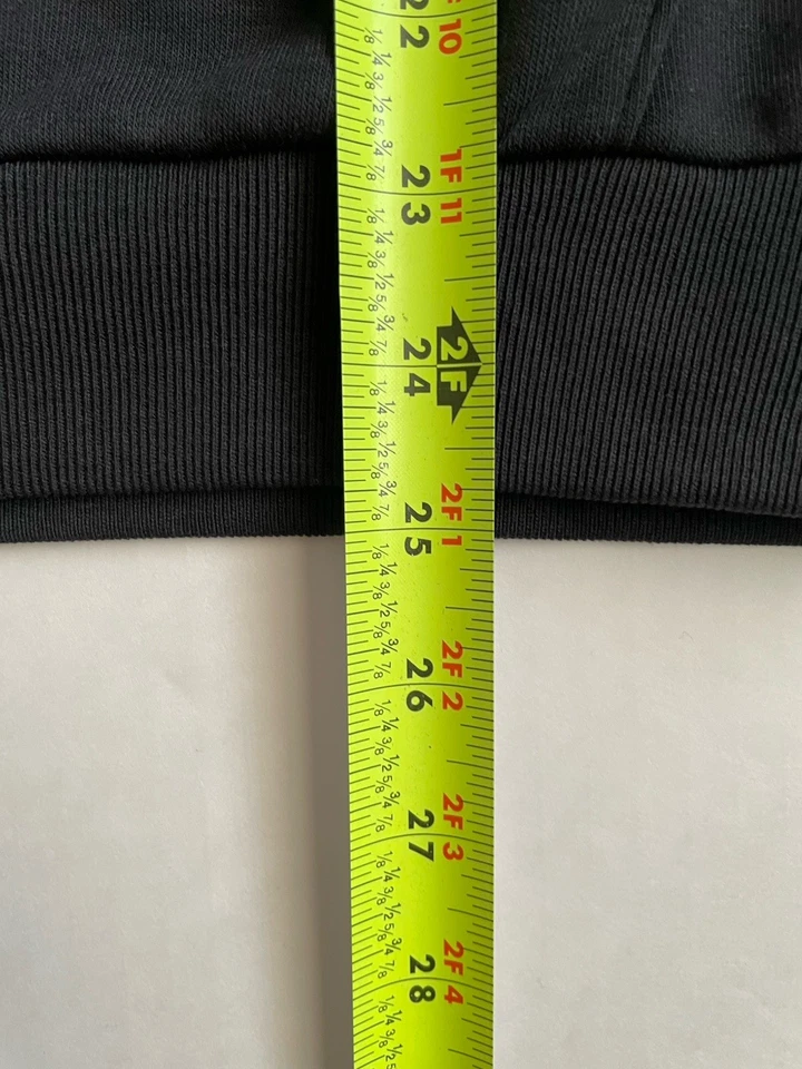 NUEVO CON ETIQUETAS Niñas Adidas Sudadera con Capucha Polar Manga Larga Negra - Talla Grande - ENVÍO GRATUITO Foto 4 de 4