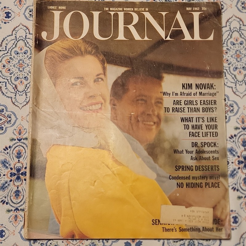 Ladies' Home Journal Illustrated Magazine May 1962 Issue, Women, Food