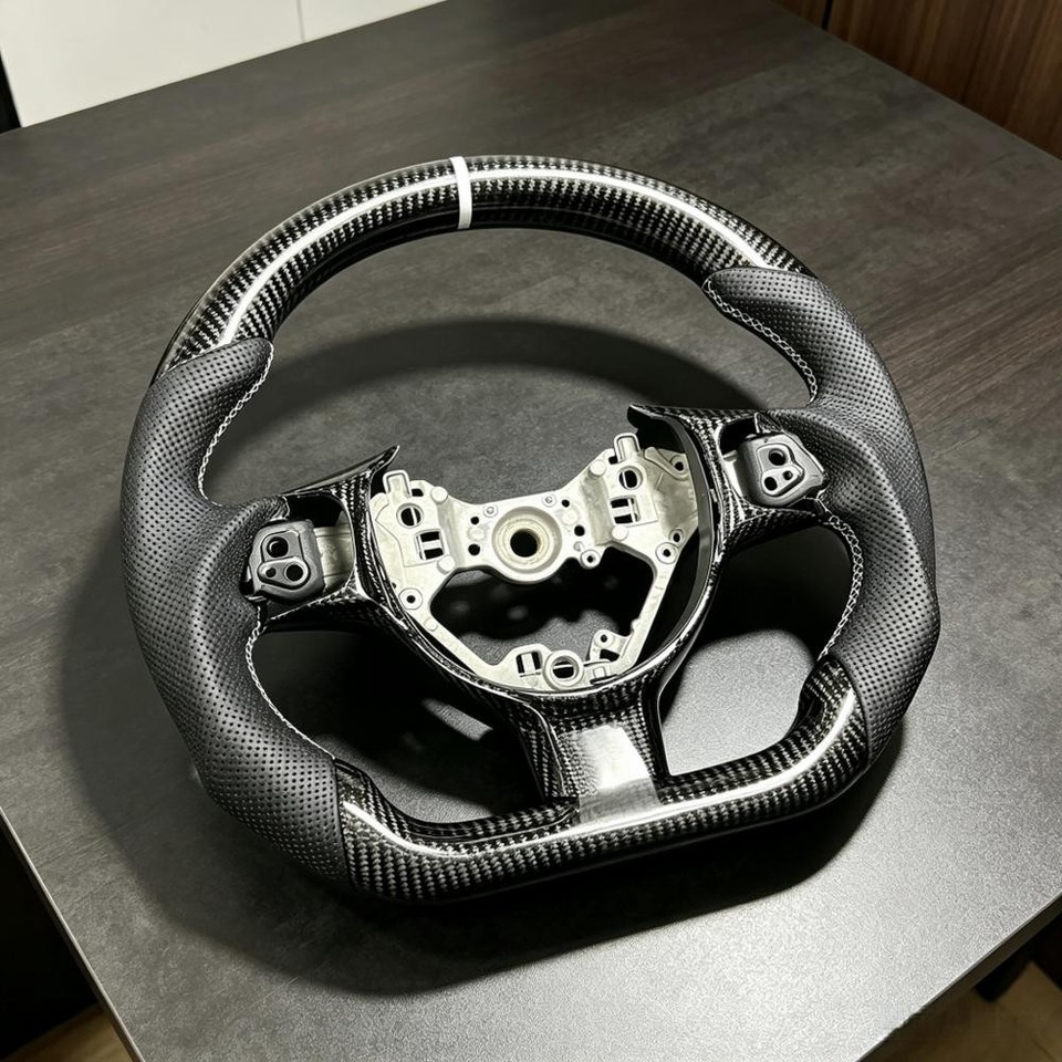 New Carbon fiber leather steering wheel fits for Toyota GR86 GR 2022 ...