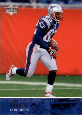 2003 Upper Deck #84 Deion Branch - FB