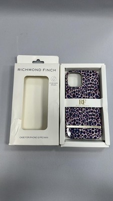 Richmond Finch iPhone 12 Pro Max Hülle Slim Klar Schutzhülle Slim Grip