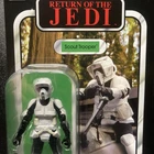VC273 Scout Trooper Endor Imperial Biker Carded Unpunched 3.75" Figure w/ Case