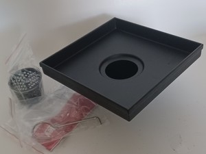 Oatey Designline 6 in. x 6 in. Stainless Steel Square Shower Drain - No Cover!