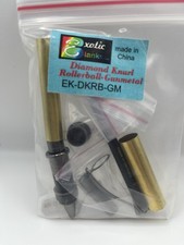 Exotic Blanks Diamond Kneel Rollerball Gunmetal EK-DKRB-GM