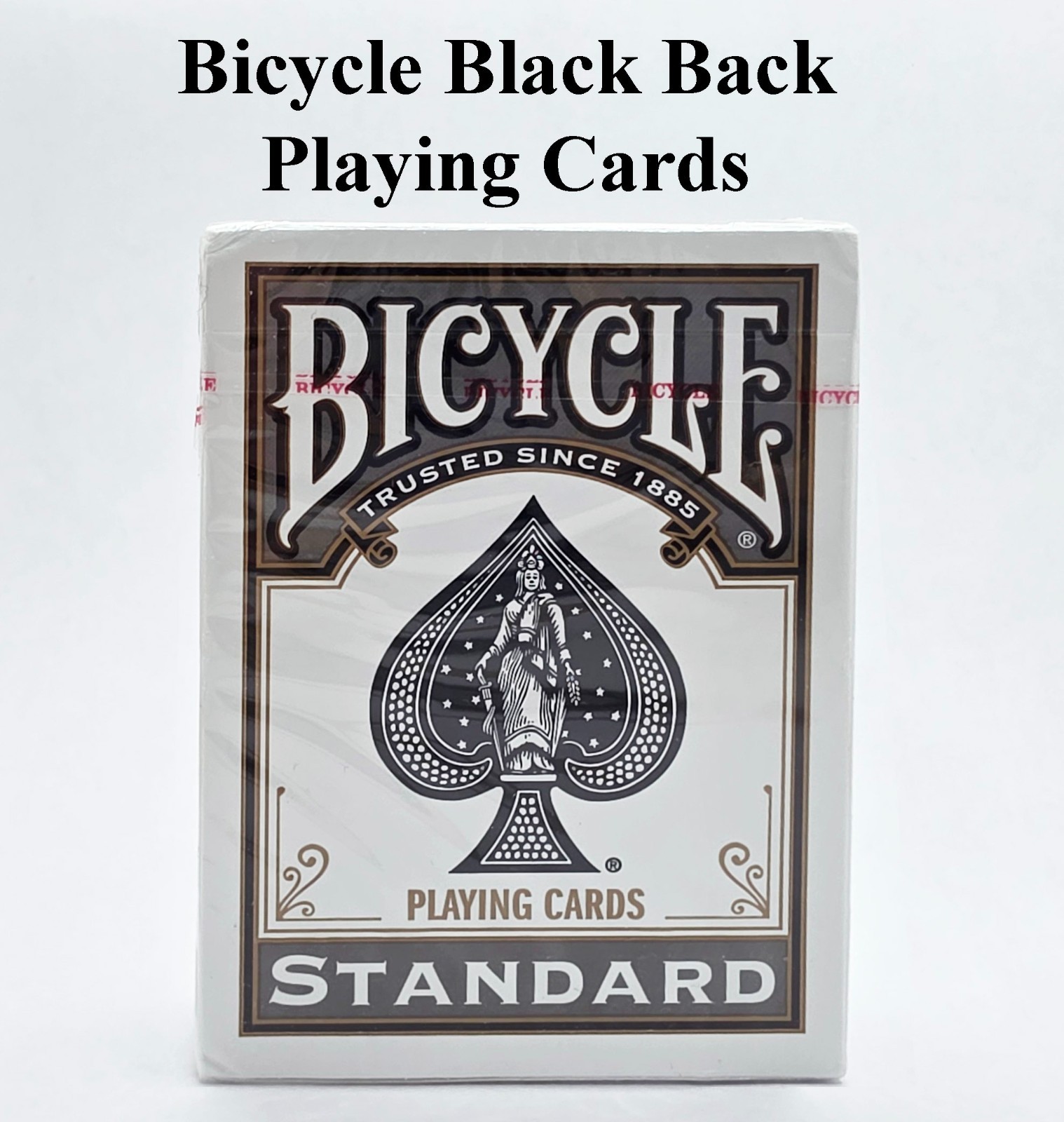 Black Rider Back Deck  Playing Cards - New