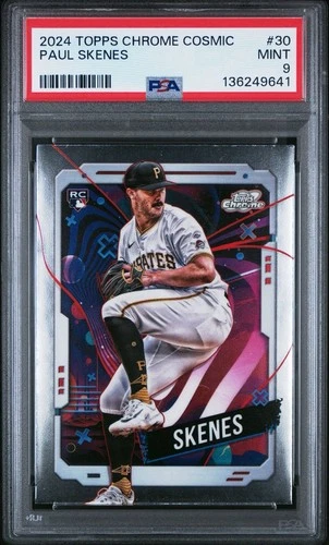 2024 Topps Chrome Cosmic Paul Skenes #30 Rookie RC PSA 9 Pittsburgh Pirates