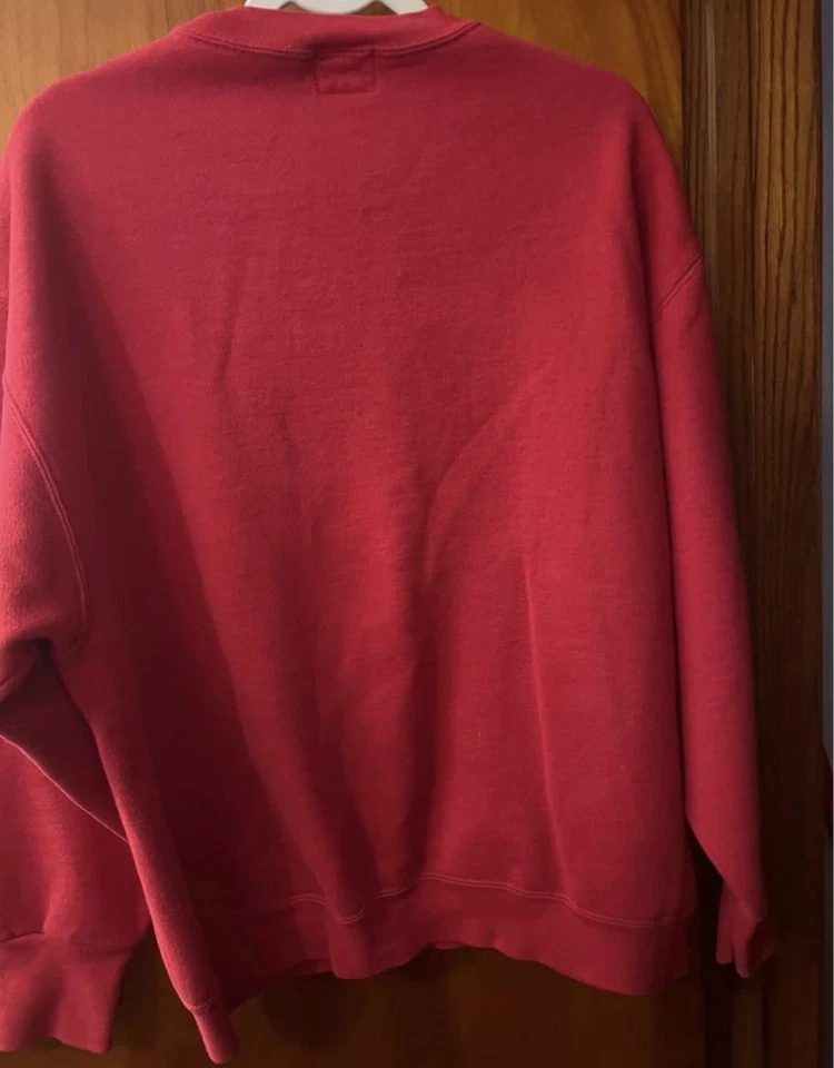 Sudadera Embassy Red U SA Talla XL Hecha en EE. UU. 25-1123 Foto 4 de 4