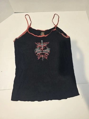 Vintage Women Bon Jovi Rock Tour Concert Sexy Tank Top Made Vintage vintage concert t-shirt, vintage, size XXL, single stitch, B+ condition