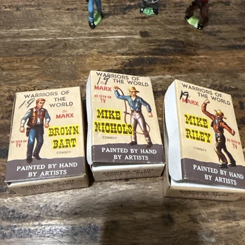 Vintage Marx Warriors of the World  Brown  Bart Mike Nichols, Mike Riley ,