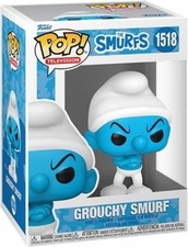 Figura - Smurfs (the): Funko Pop! Television - Grouchy Smurf (vinyl Figure 1518)
