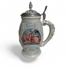 Vintage Avon 1996 Collectible "Salute to the Postal Service" Pony Express Stein