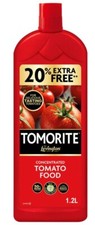 Levington Tomorite 1.2L Liquid Tomato Plant Feed Fertiliser Veg Concentrate 20% 4.00 per litre