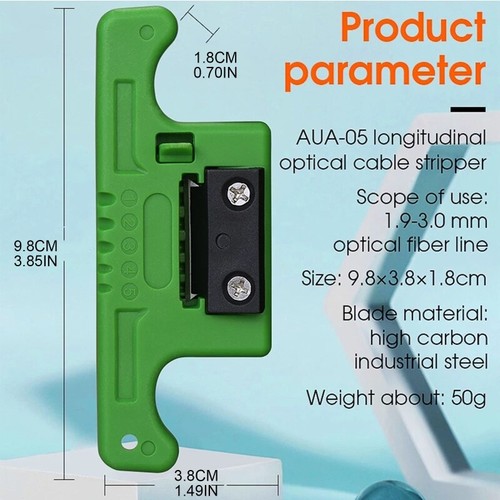 Fiber Stripper Optical Stripping Tool 1.9~3mm Loose Buffer Tube Stripper - Afbeelding 8 van 8