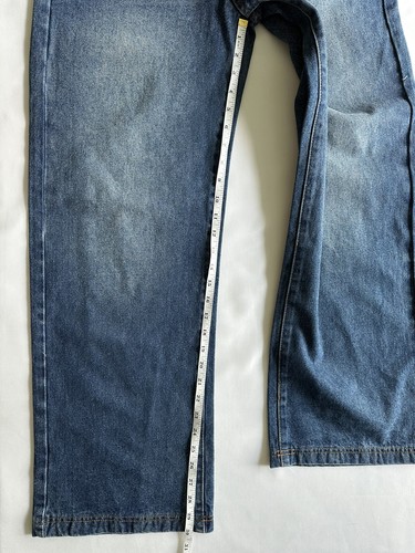 Neu mit Etikett Noracora Damenjeans blau Denim gerades Bein hoher Bund Größe M - Bild 9 von 10