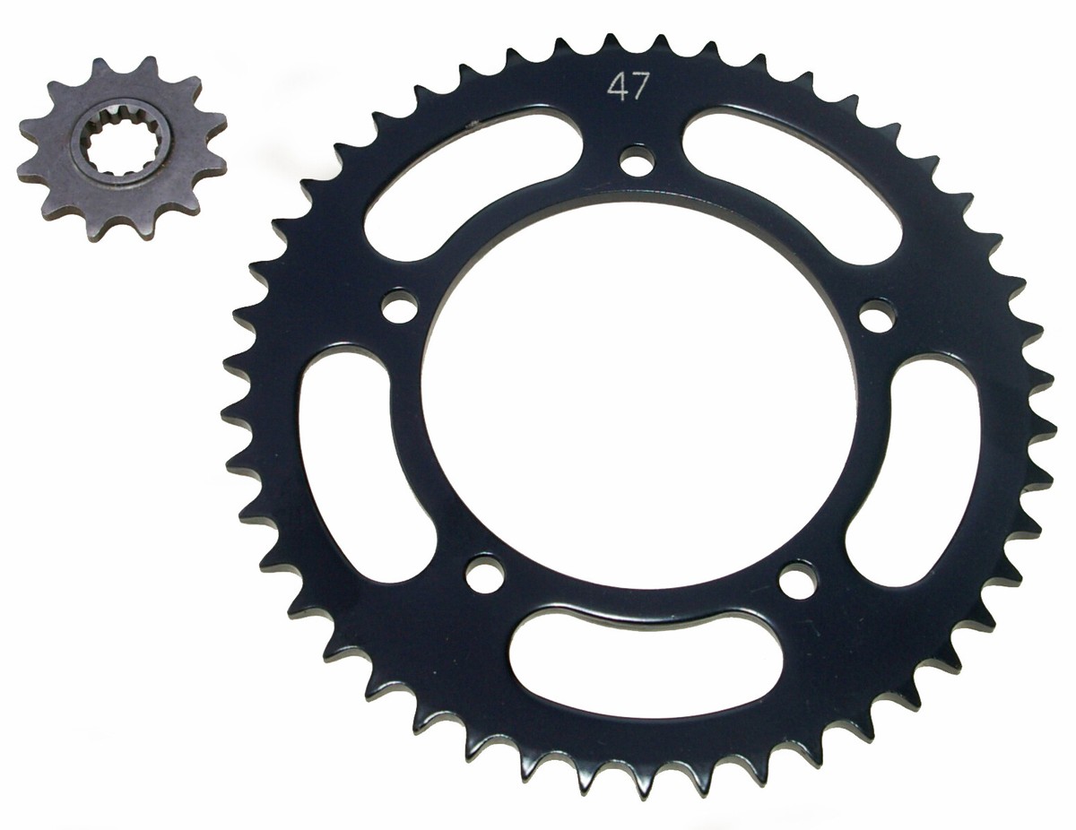 Aprilia RS50 sprocket set (1999-2005) 12t front, 47t rear, 420