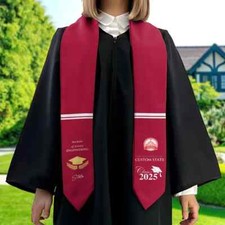 Personalized Graduation 2025 Stoles, Class Of 2025 Stoles, Your High School Grad