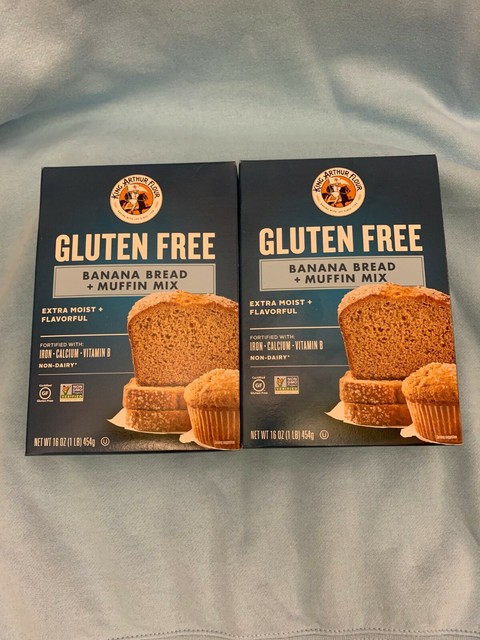 2 Boxes KING ARTHUR: Gluten-Free Banana Bread Mix, 16 oz X 2 (2 lbs) | eBay